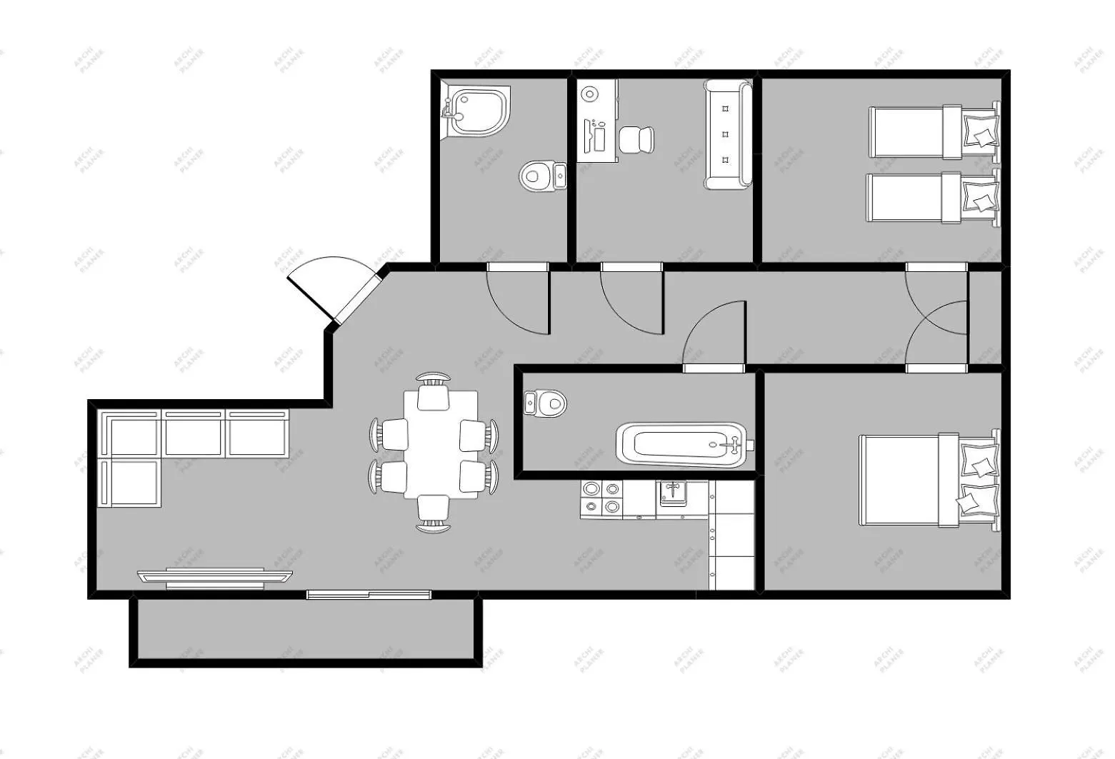 Lion Apartments - Havana Premium Family Stay Sopot